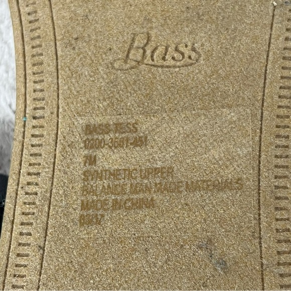 GH Bass & Co Beaded T-Strap Sandals-Blue/Gray-Womens 7-Summer-Spring-Casual-Cute - Picture 8 of 10